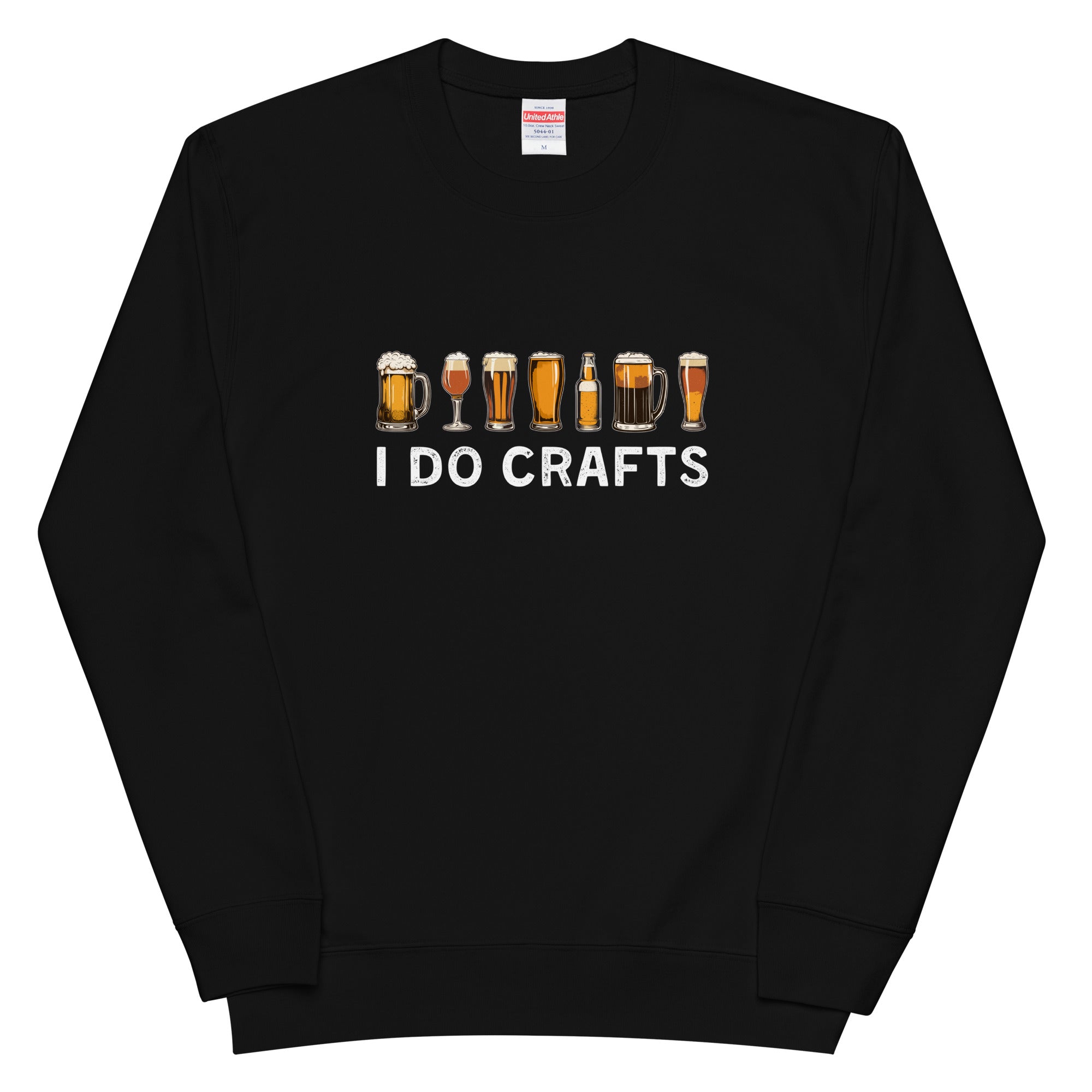 「 I DO CRAFTS」誕生日プレゼントにも最適!居酒屋・飲み会で話題の面白トレーナー|日本酒・ビール・焼酎・ウイスキー好きにおすすめ